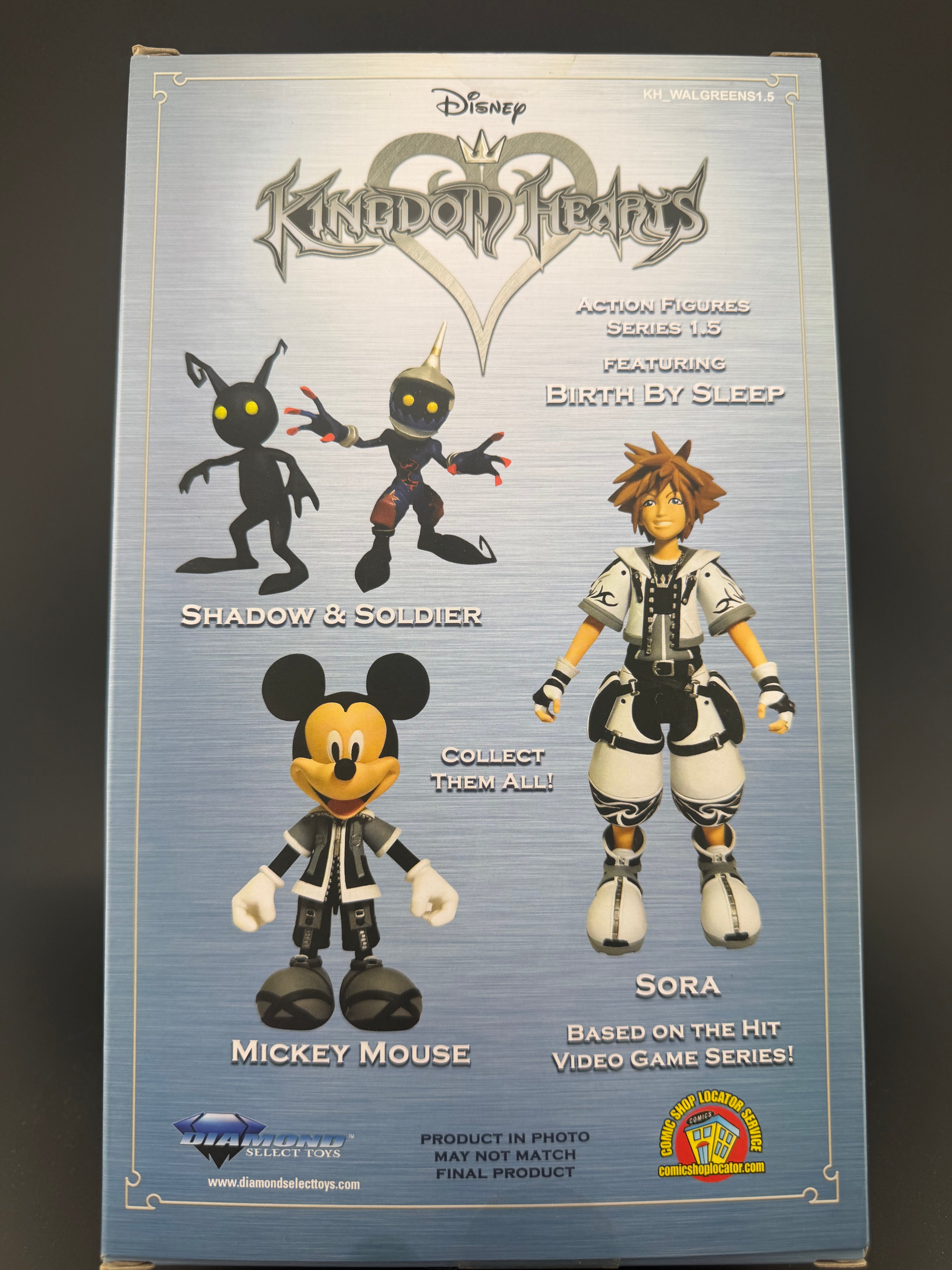 Mickey Mouse – Diamond Select Action Figure | Kingdom Hearts