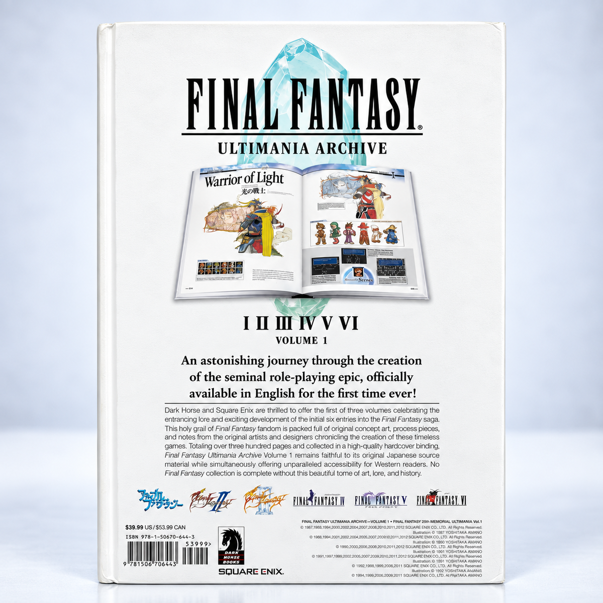 Final Fantasy Ultimania Archive Volume 1 | Final Fantasy I–VI