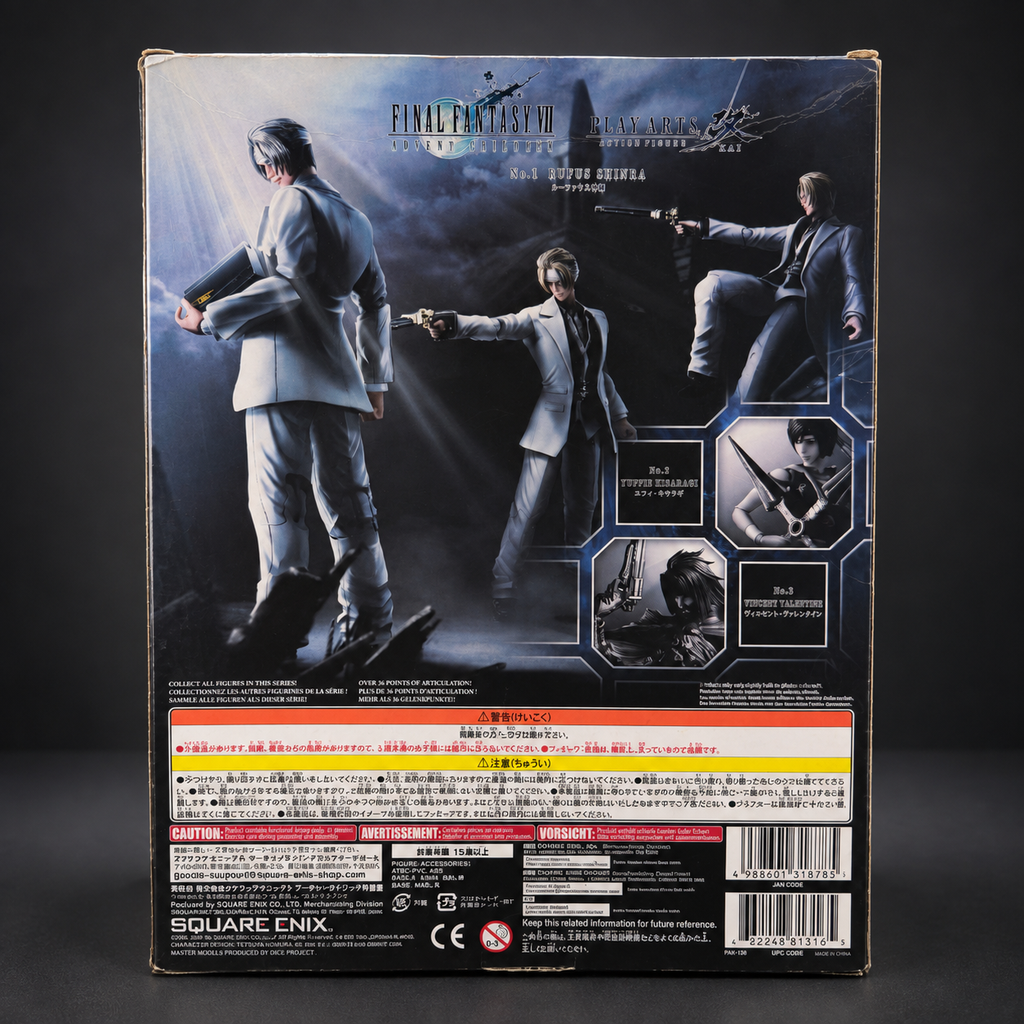 Rufus Shinra – Play Arts Kai | Final Fantasy VII: Advent Children