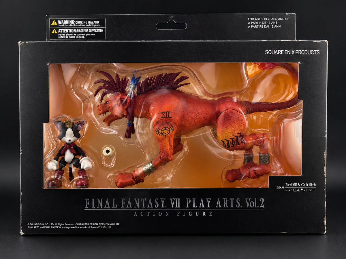 Red XIII & Cait Sith – Play Arts Vol. 2 No. 4 | Final Fantasy VII