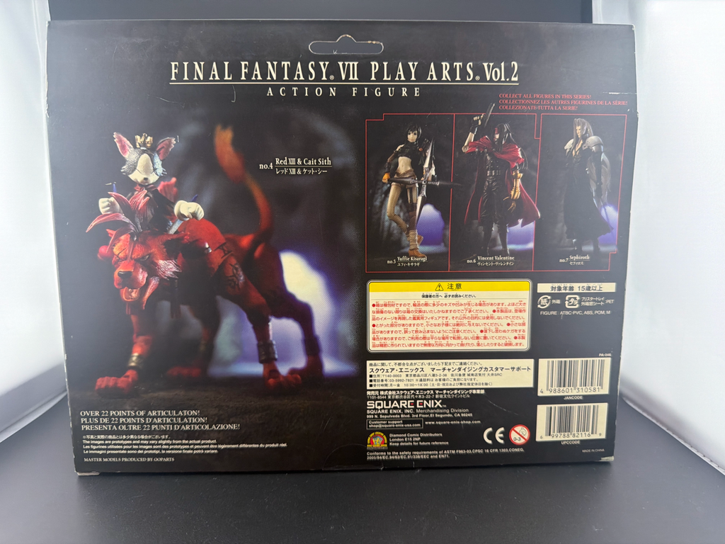 Red XIII & Cait Sith – Play Arts Vol. 2 No. 4 | Final Fantasy VII