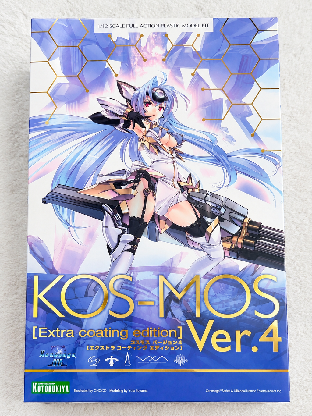 KOS-MOS Ver. 4 – 1/12 Scale Plastic Model Kit Extra Coating Edition | Xenosaga III